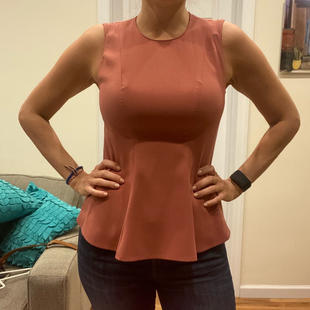 Ann Taylor factory peplum top